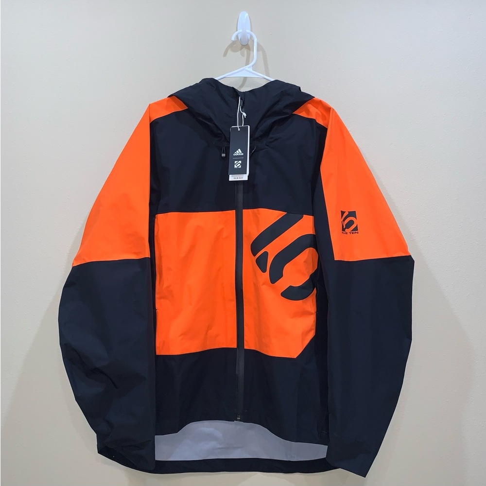Adidas Five Ten All-Mountain Rain Jacket-Size L New